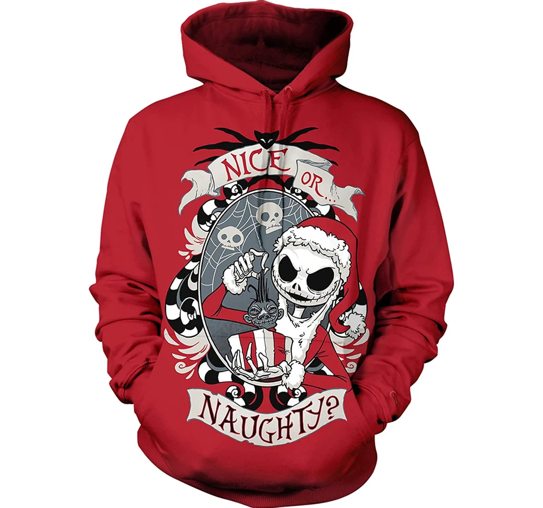 The Nightmare Before Christmas Men's Women's Role-playing - 3D Printed Pullover Hoodie