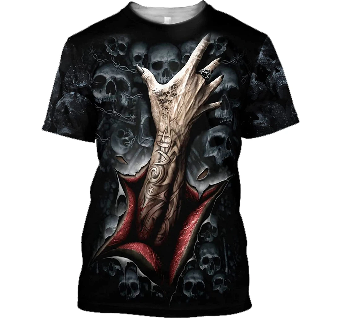 Skull Amazing Desgin Shirts - 3D Printed T-shirt