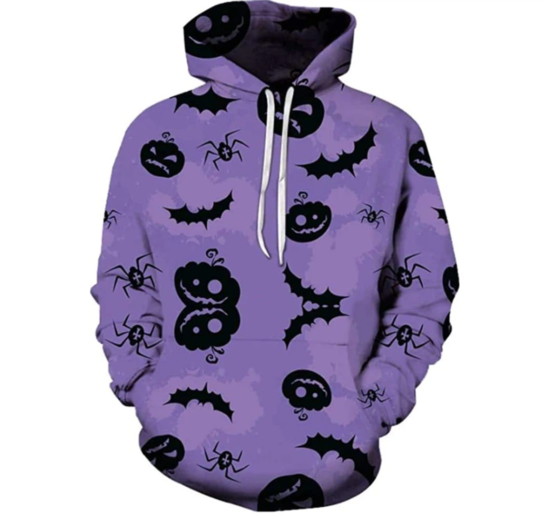 Halloween Purple Drank Jacket - 3D Printed Pullover Hoodie