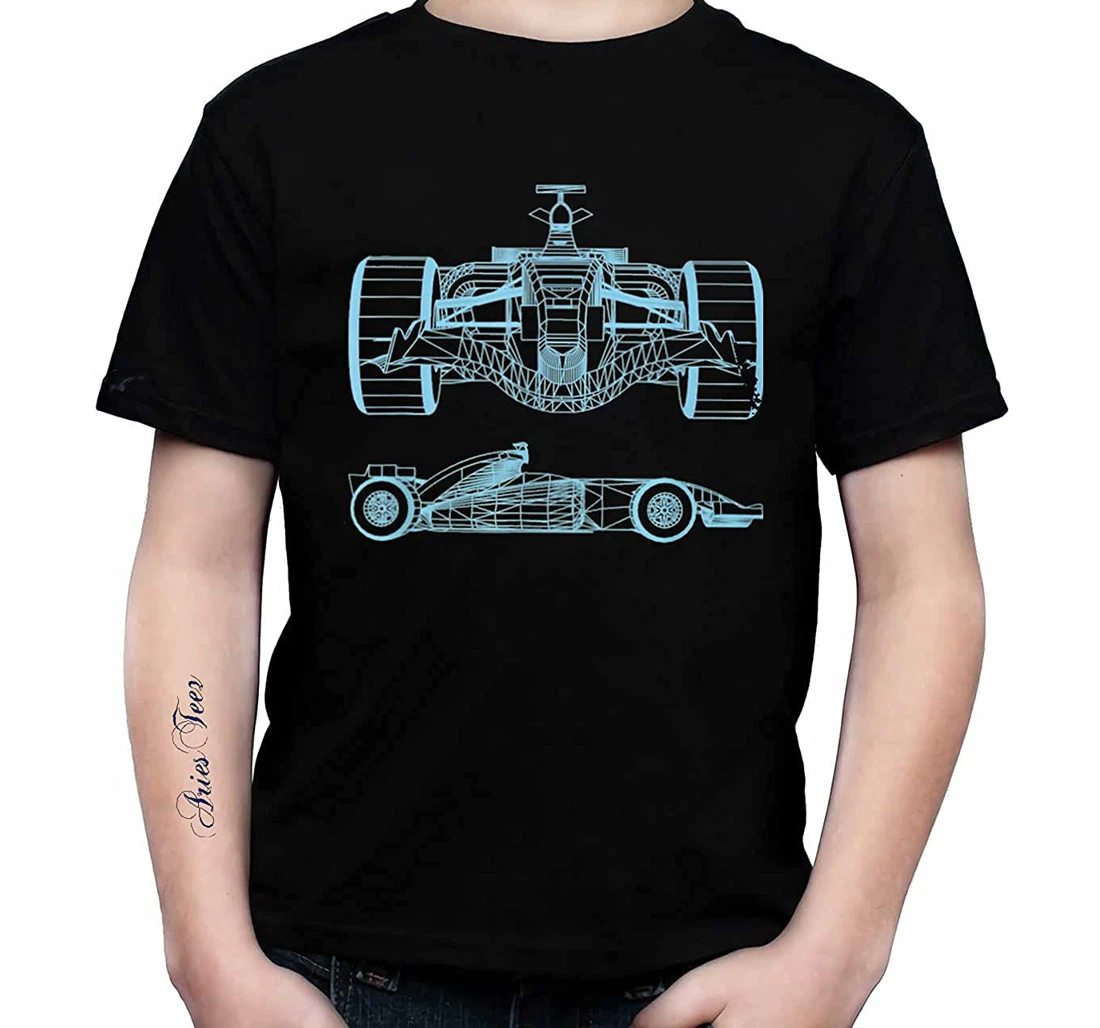 Personalized Formula Racing Car Photo Text Personalized Custom T-shirts Shirts Gift Funny Your Design - 3D Printed T-shirt