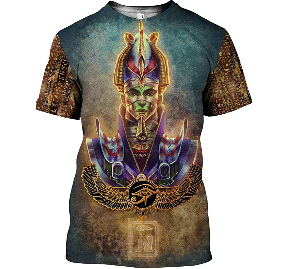 Osiris God Eye Of Horus Shirts - 3D Printed T-shirt