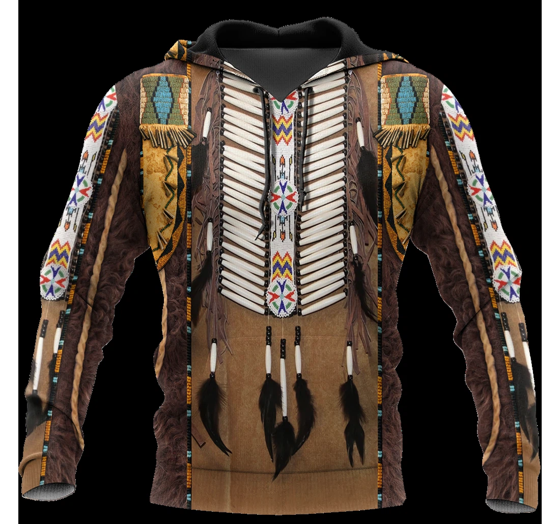 Cosplay Custume Native American - 3D Printed Pullover Hoodie