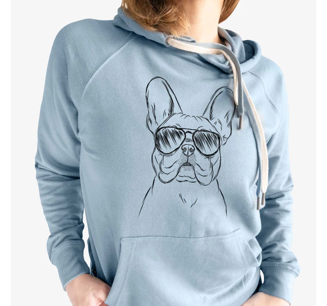 Best Franco The French Bulldog Loopback Terry Classic Oversized - 3D Printed Pullover Hoodie