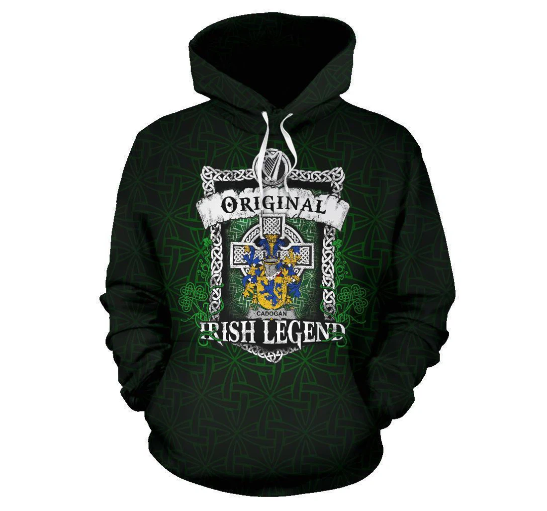 Best Cadogan Ireland Original Irish Legend A7 Classic Oversized - 3D Printed Pullover Hoodie