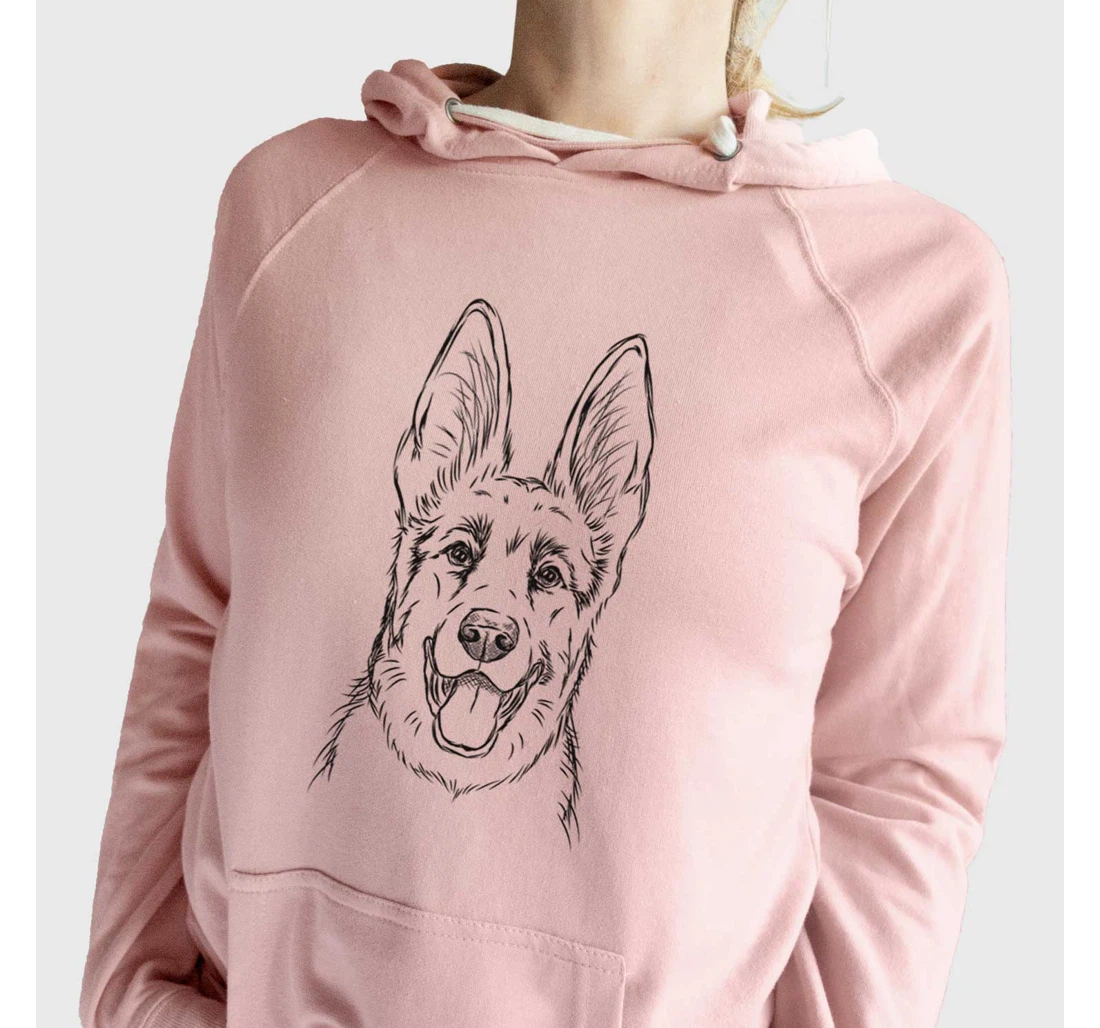 Best Brutus The German Shepherd Loopback Terry Classic Oversized - 3D Printed Pullover Hoodie