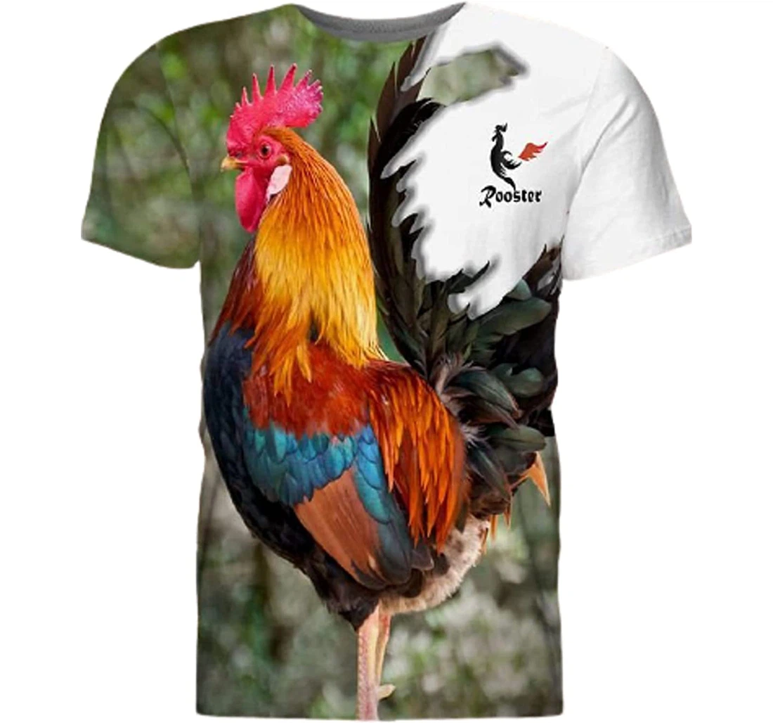 Rooster Sportwear Up Hd - 3D Printed T-shirt