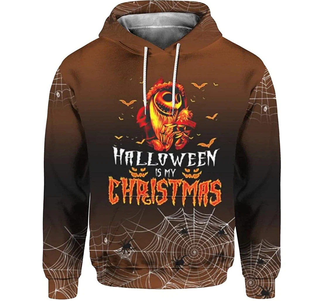 Halloween Is My Christmas Sportwear Up - 3D Printed Pullover Hoodie