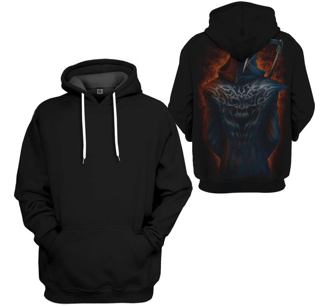 Halloween The Death - 3D Printed Pullover Hoodie