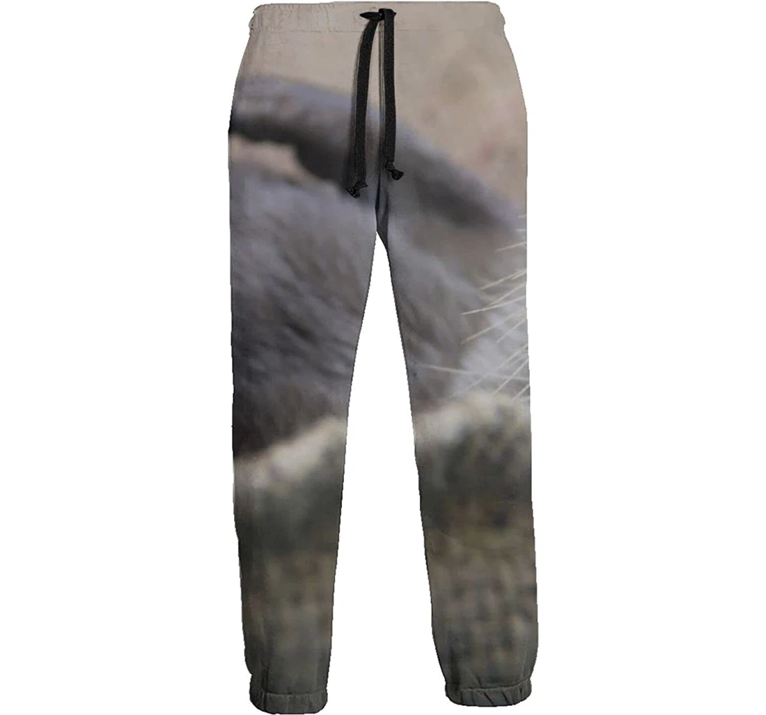 Rabbit 2 Graphic Lightweight Comfortable Sweatpants, Joggers Pants With Drawstring For Men, Women