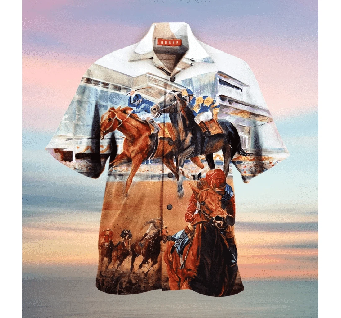 Personalized Shop From Unique Shirts Horse Racing Dh Hawaiian Shirt, Button Up Aloha Shirt For Men, Women