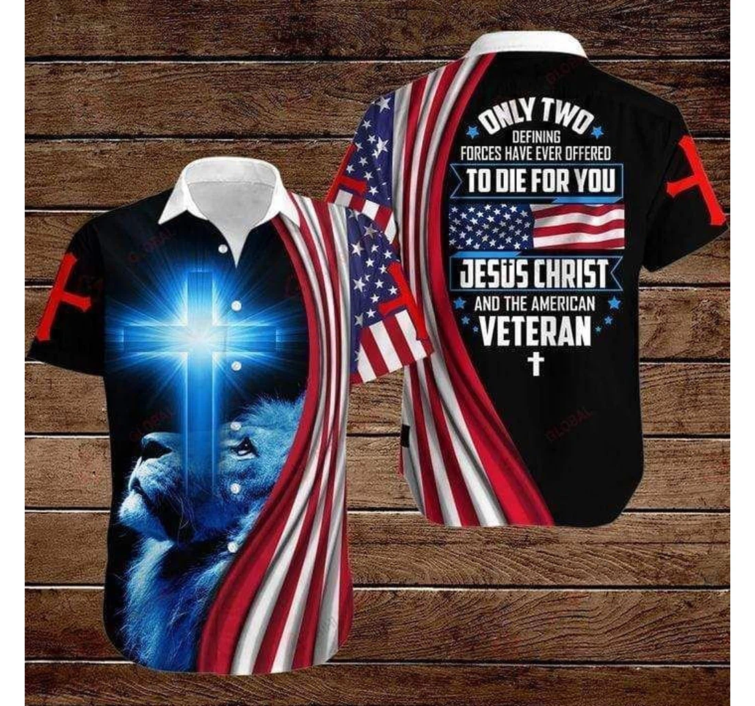 Personalized Shop Soldier Only Two Defining Forces Have Ever Offered Die Shirts Hawaiian Shirt, Button Up Aloha Shirt For Men, Women