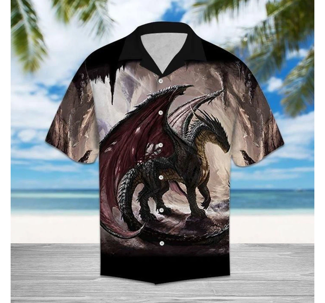 Personalized Shop From Unique Tattoo Dragons Cool Shirts Hawaiian Shirt, Button Up Aloha Shirt For Men, Women