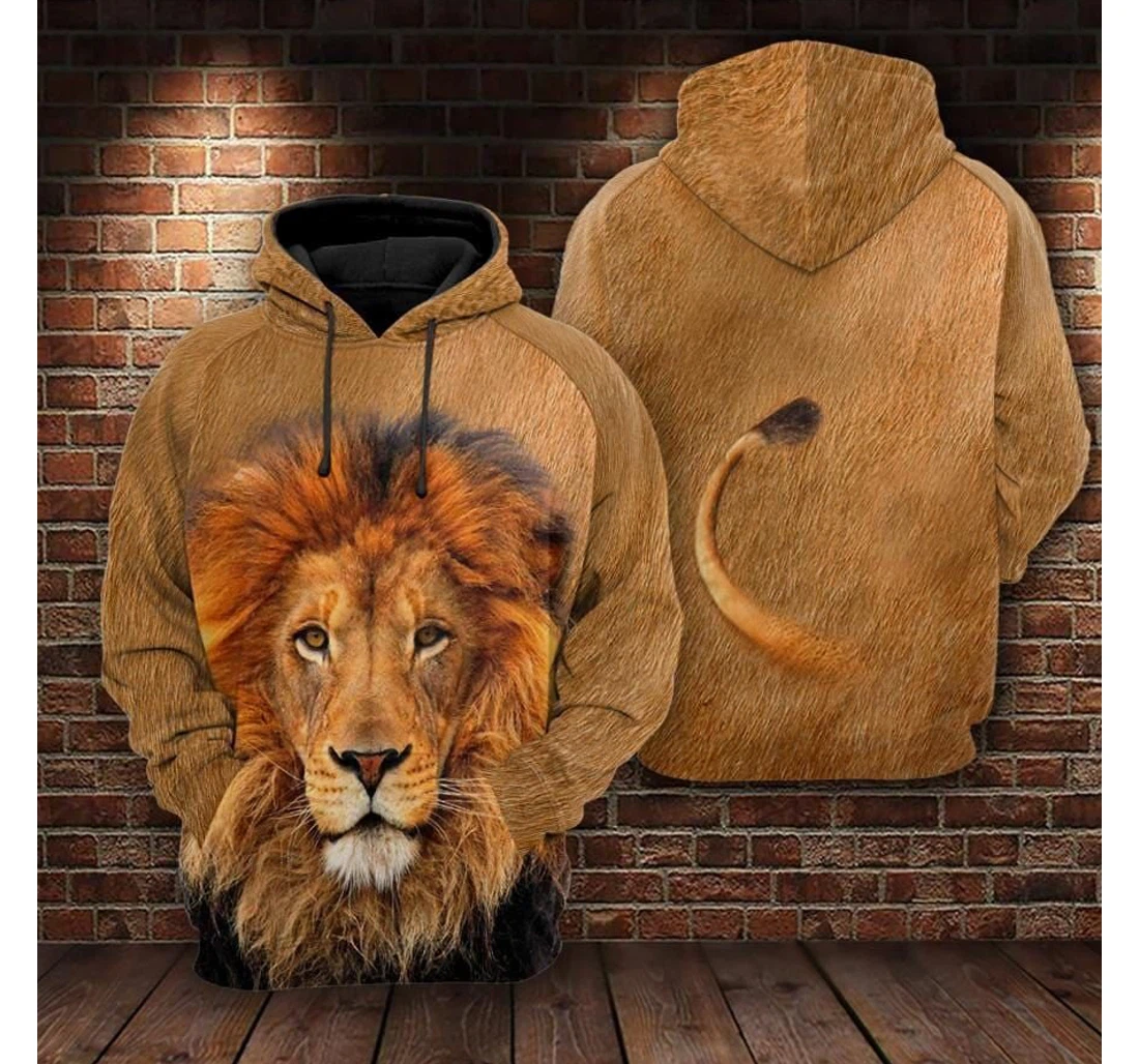 Skin Lion Lover Wild Kv - 3D Printed Pullover Hoodie