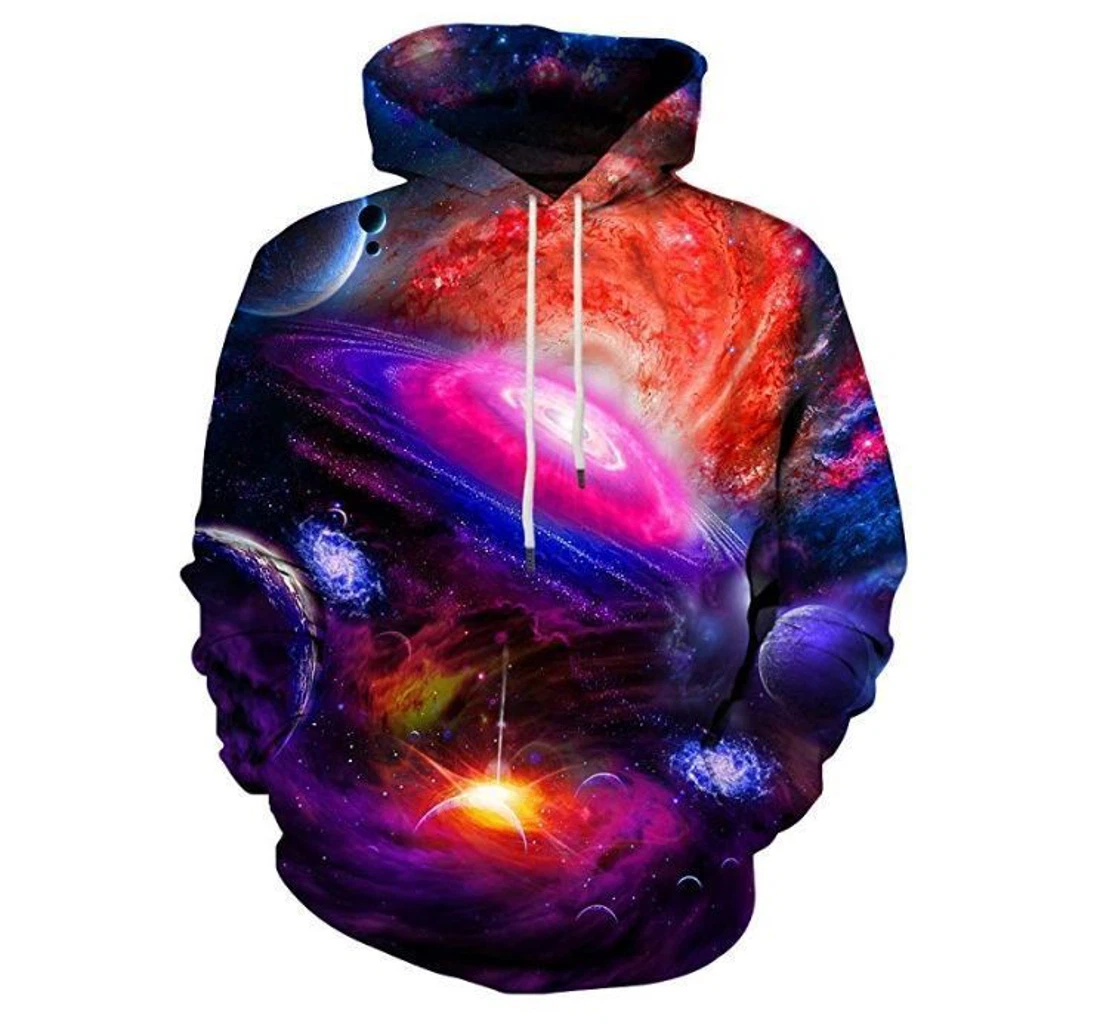 Galaxy Oyfjx - 3D Printed Pullover Hoodie