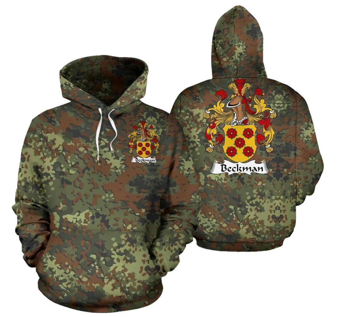 Beckman Germany Ougem - 3D Printed Pullover Hoodie