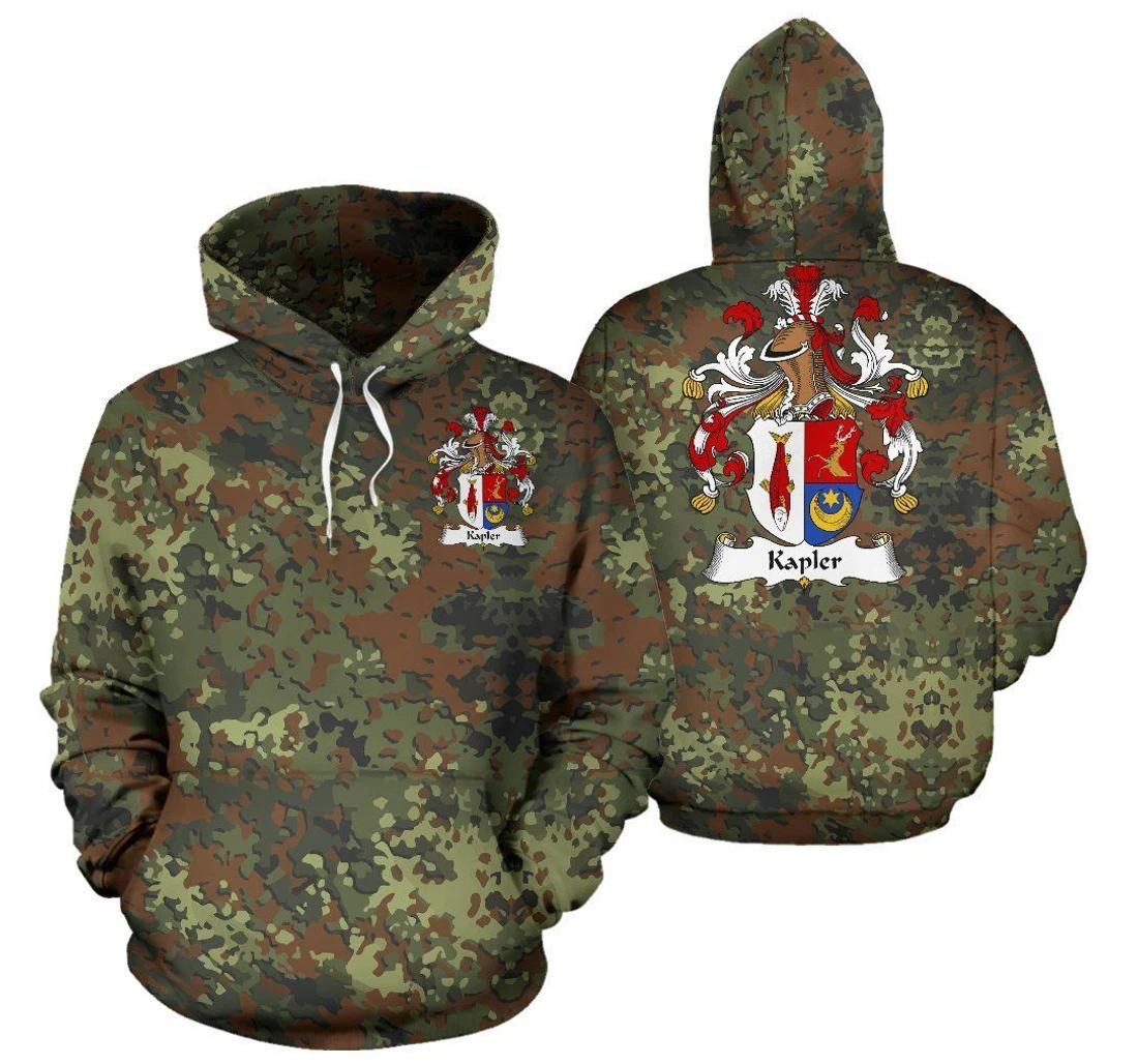 Kapler Germany Olbrf - 3D Printed Pullover Hoodie