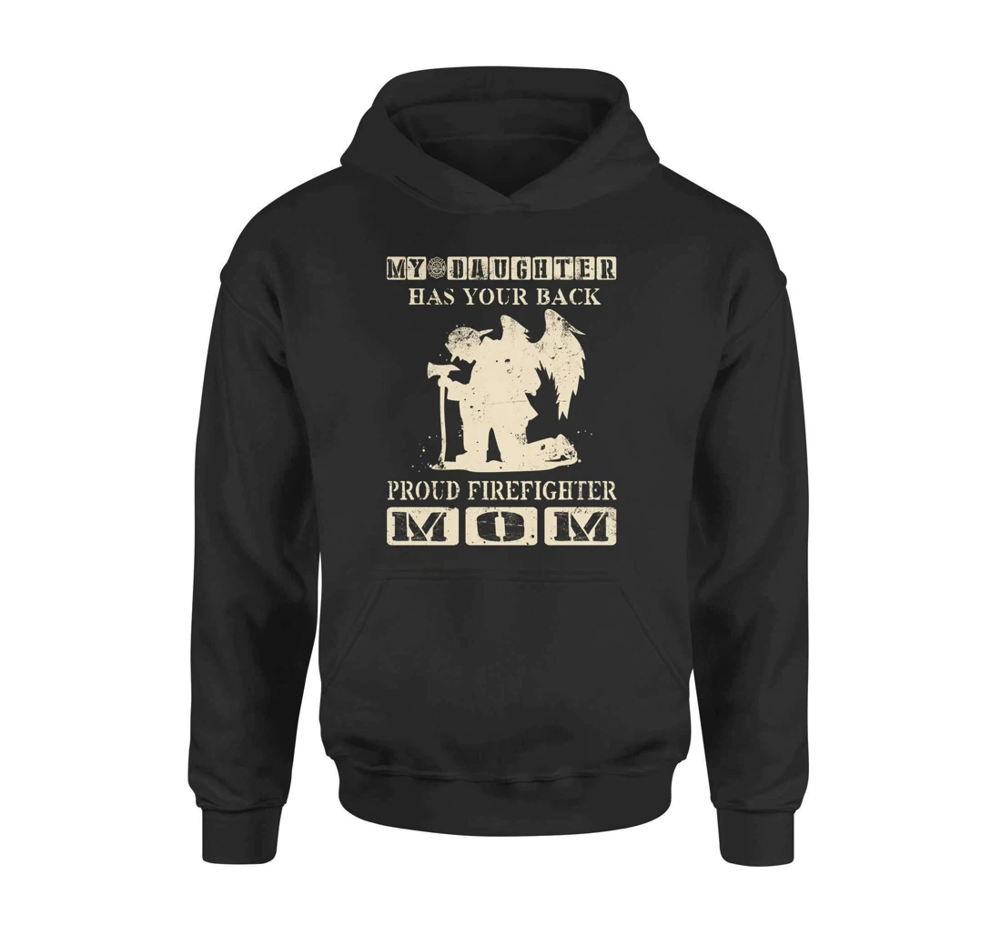 Firefighter My Daughter Has Your Back Ver Olfst - 3D Printed Pullover Hoodie