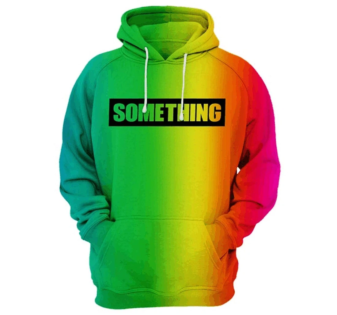 Something - 3D Printed Pullover Hoodie