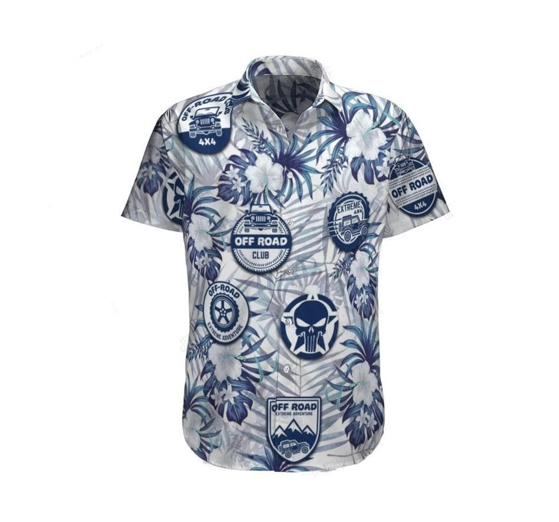 Personalized Jeep Off Road Hawaiian Shirt, Button Up Aloha Shirt For Men, Women