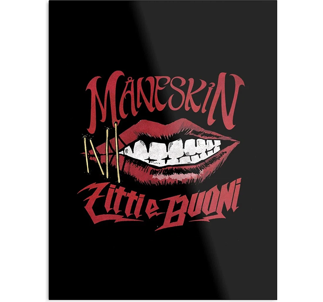 Poster, Canvas - Maneskin Zitti E Buoni The Best And Style Customize Print Framed Wall Art