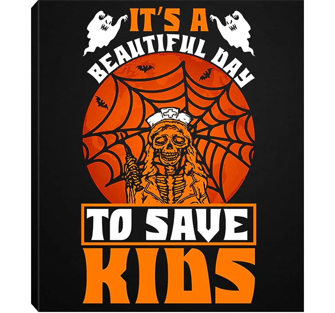 Poster, Canvas - Its A Beautiful Day To Save Deluxe Quotes Print Framed Wall Art