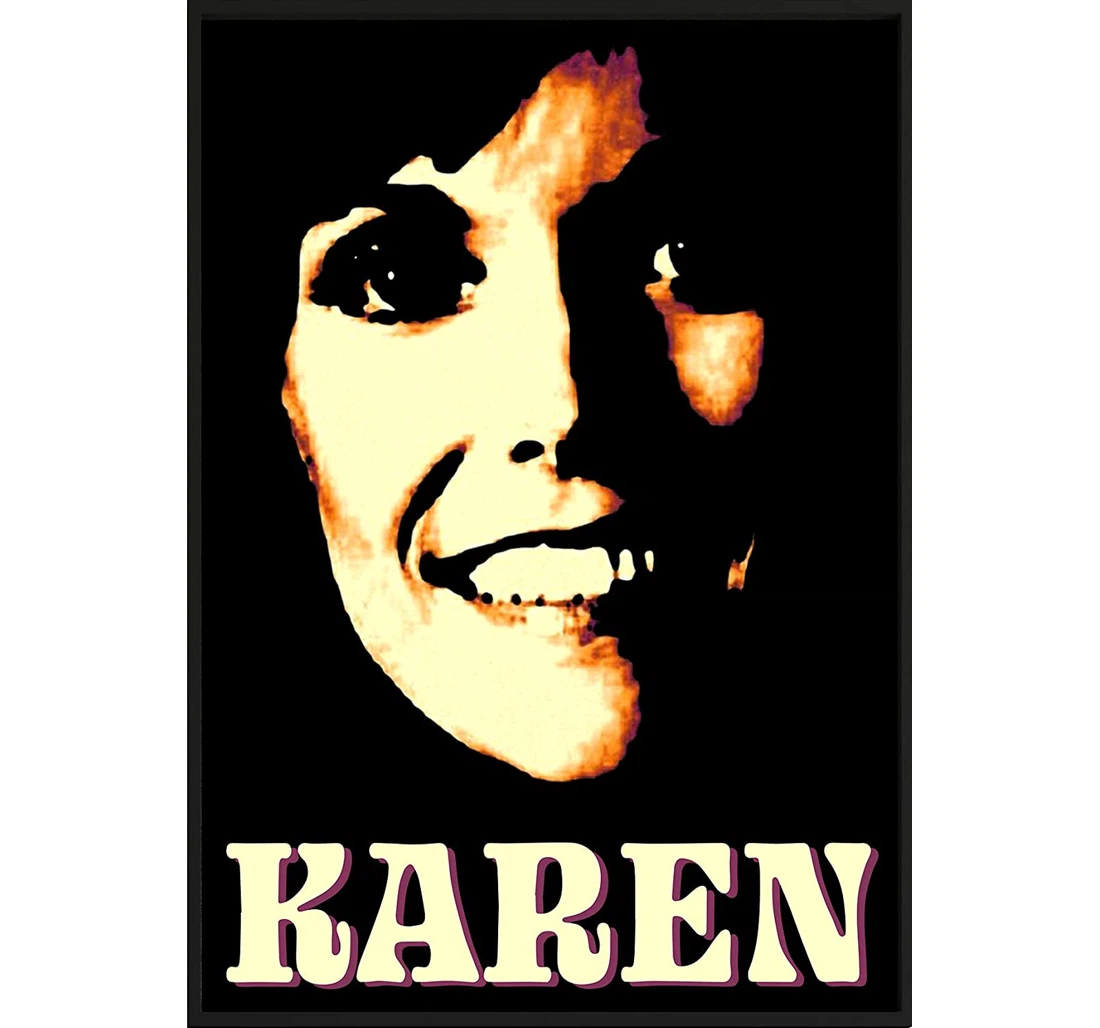 Poster, Canvas - Karen Carpenters Karen Classiccanvas Deluxe Quotes Print Framed Wall Art