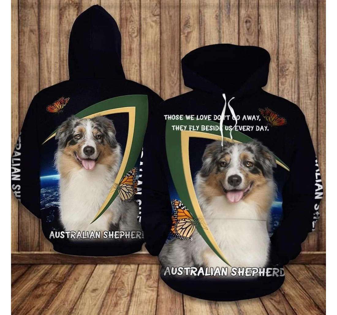 Australian Shepherd Hxesd - 3D Printed Pullover Hoodie