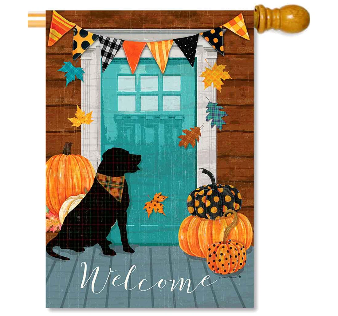 Best Flag Fall Porch Flag