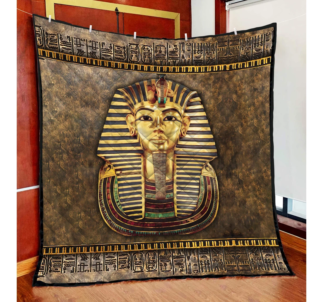 Throw Blanket, Quilt - Ancient Egypt 3d All Over Sherpa Fleece