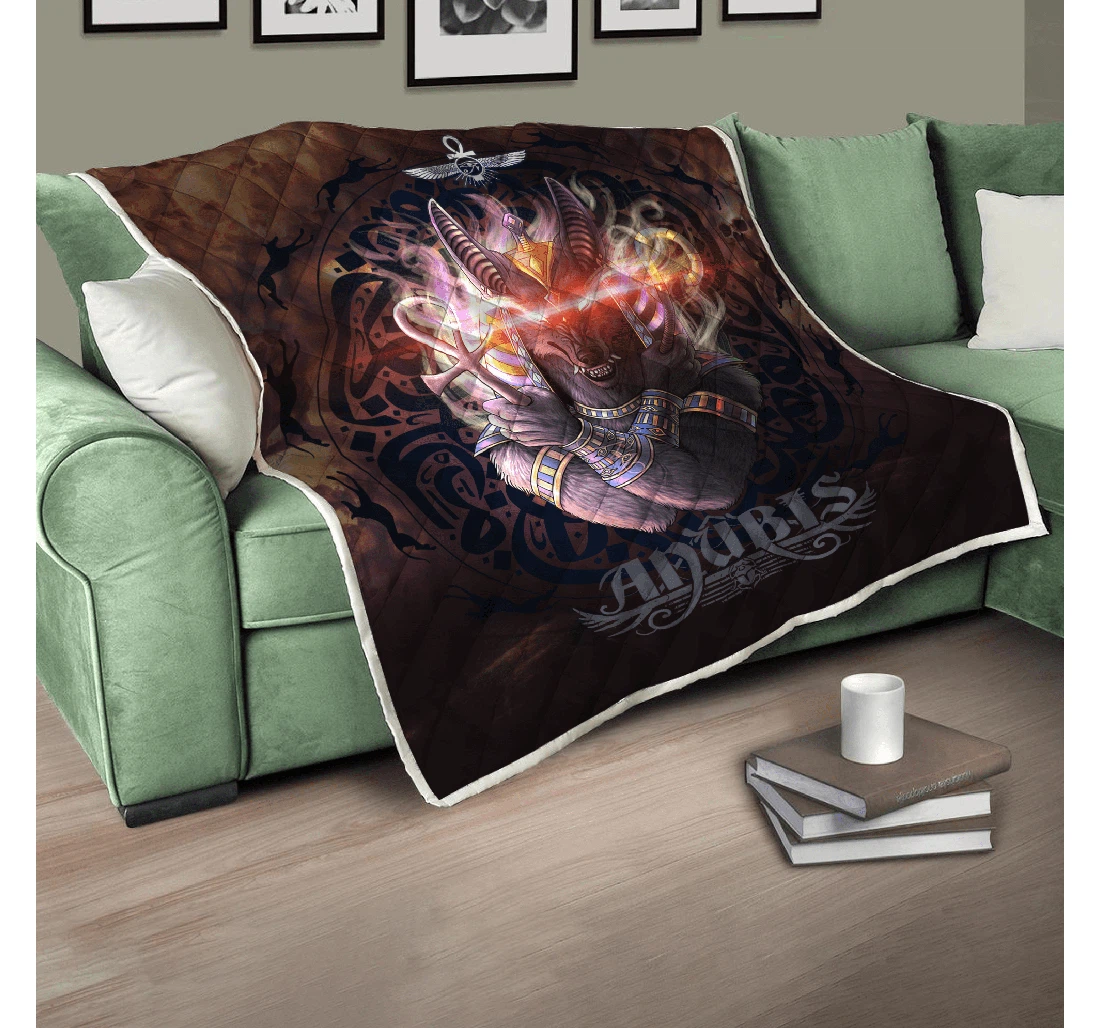 Throw Blanket, Quilt - Ancient Egypt 3d All Over Sherpa Fleece