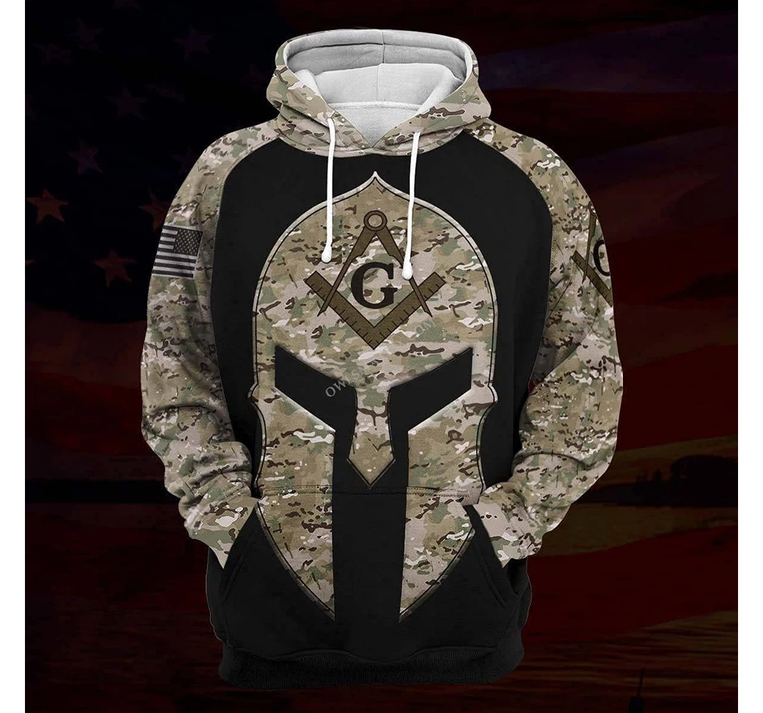 Viking Sign Amazing Camo Pefect Jason Voorheers Jason Horror Halloween - 3D Printed Pullover Hoodie