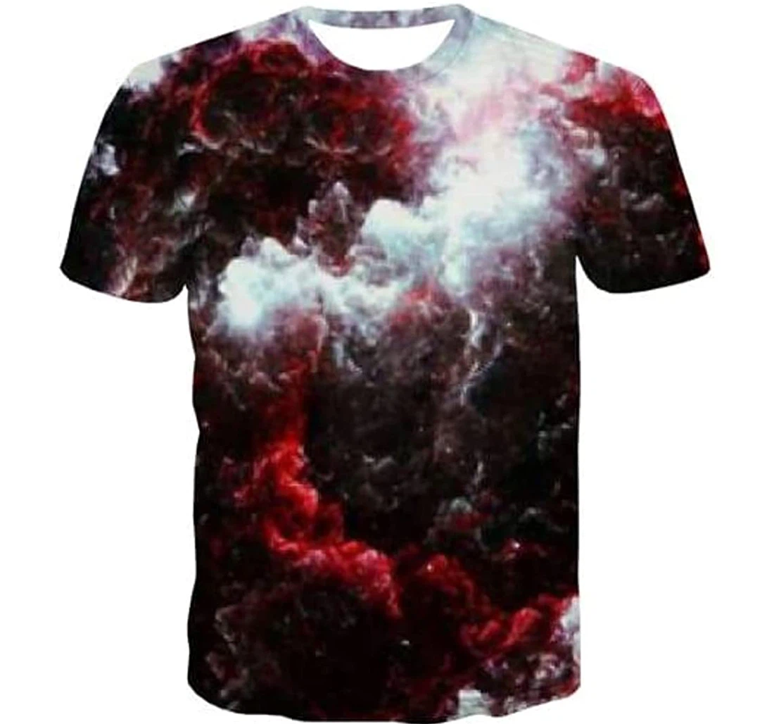 New Galaxy Abstract Psychedelic Colorful Funny Hip Hop - 3D Printed T-shirt