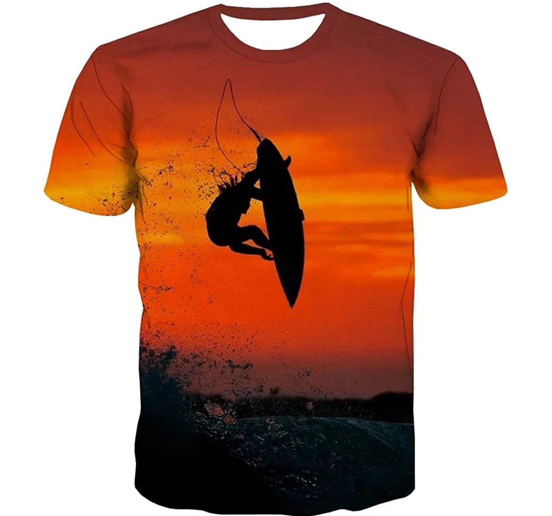 New The Sea Sport Cool Graphic - 3D Printed T-shirt