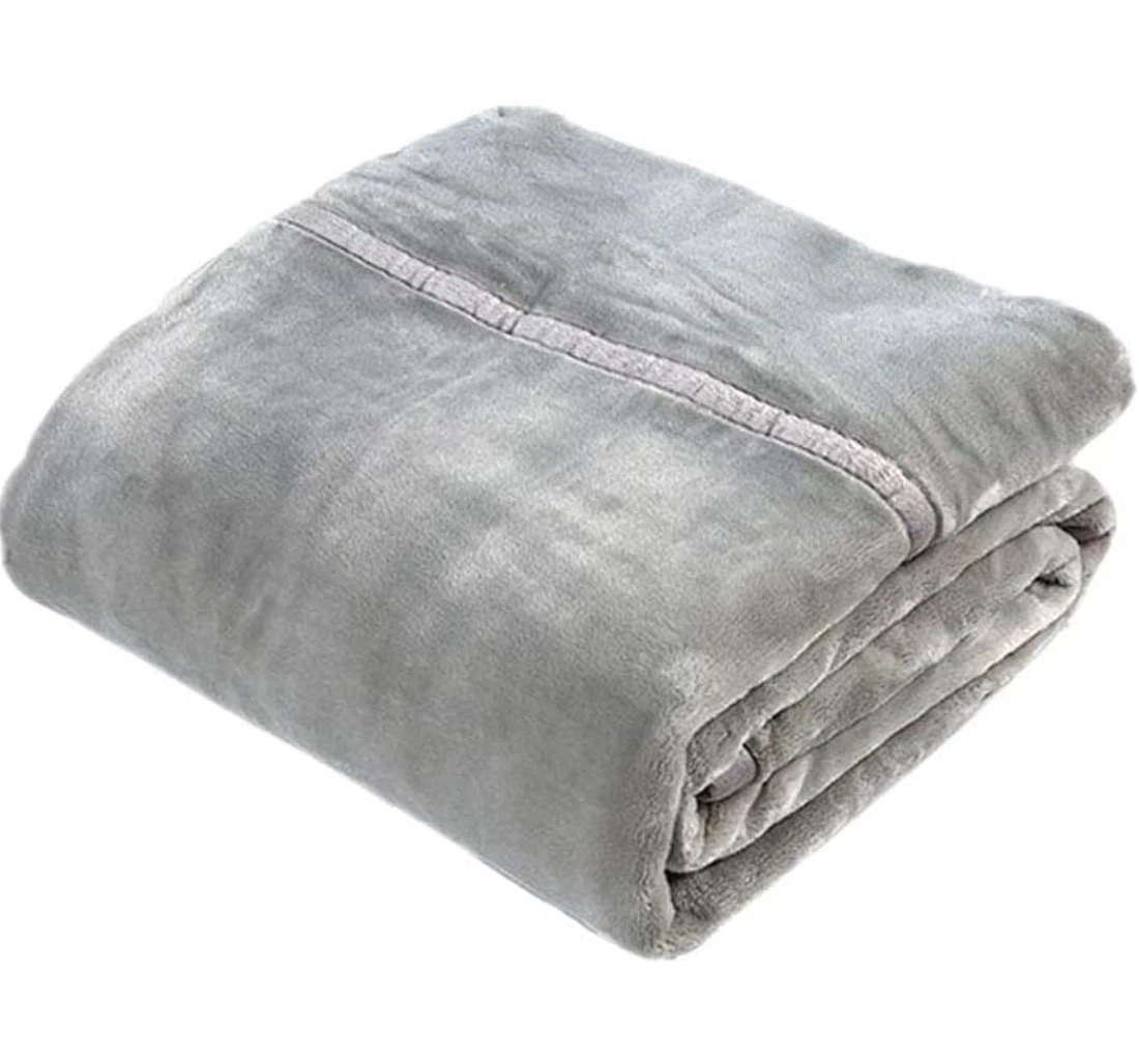 Throw Blanket, Quilt - Mesurn And Delicate Safe And Skin-friendly Non-irritating Double-layer Thick Sherpa Fleece