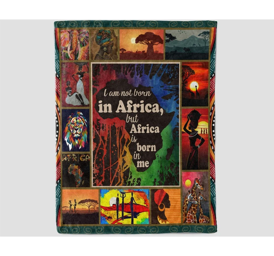 Throw Blanket, Quilt - African American Black Woman African American Woman Grandma Gift Mom Daughter In Law Sizes And . Sherpa Fleece