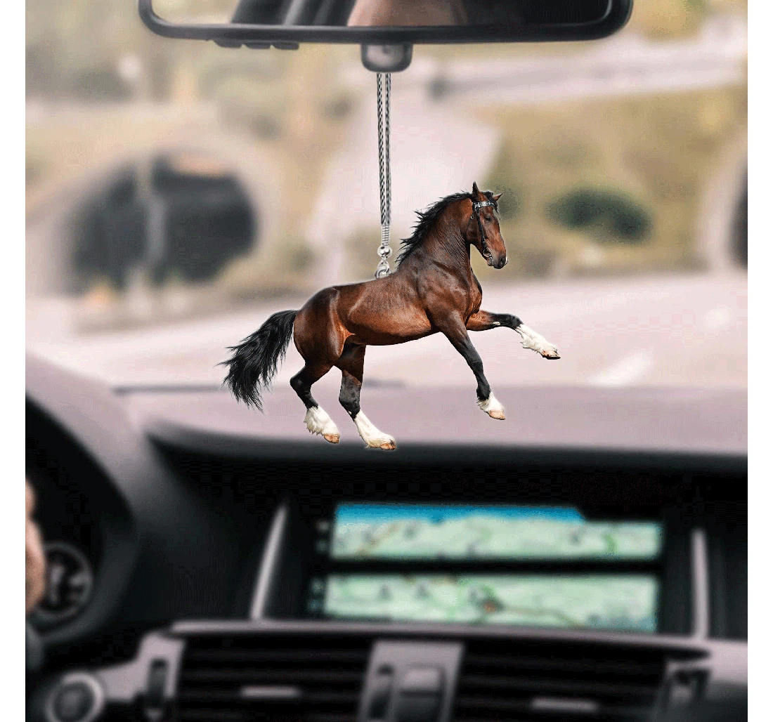 Horse Unique Design Car Hanging Ornament Pi27042110 MDF Ornament