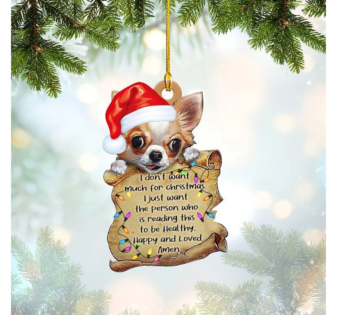 Dog Lovers - Custom Shaped Ornament MDF Ornament