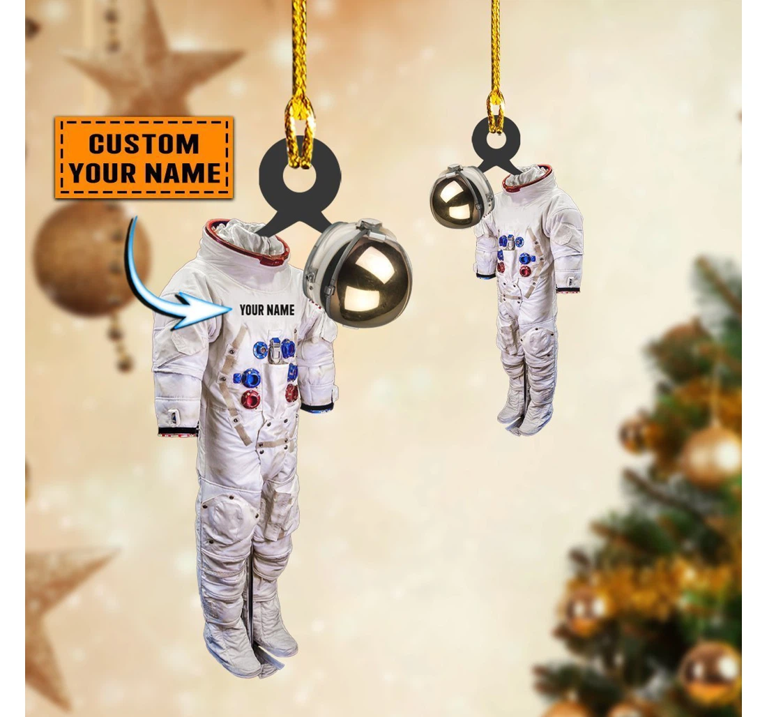 Astronaut Custom Shaped Ornament MDF Ornament