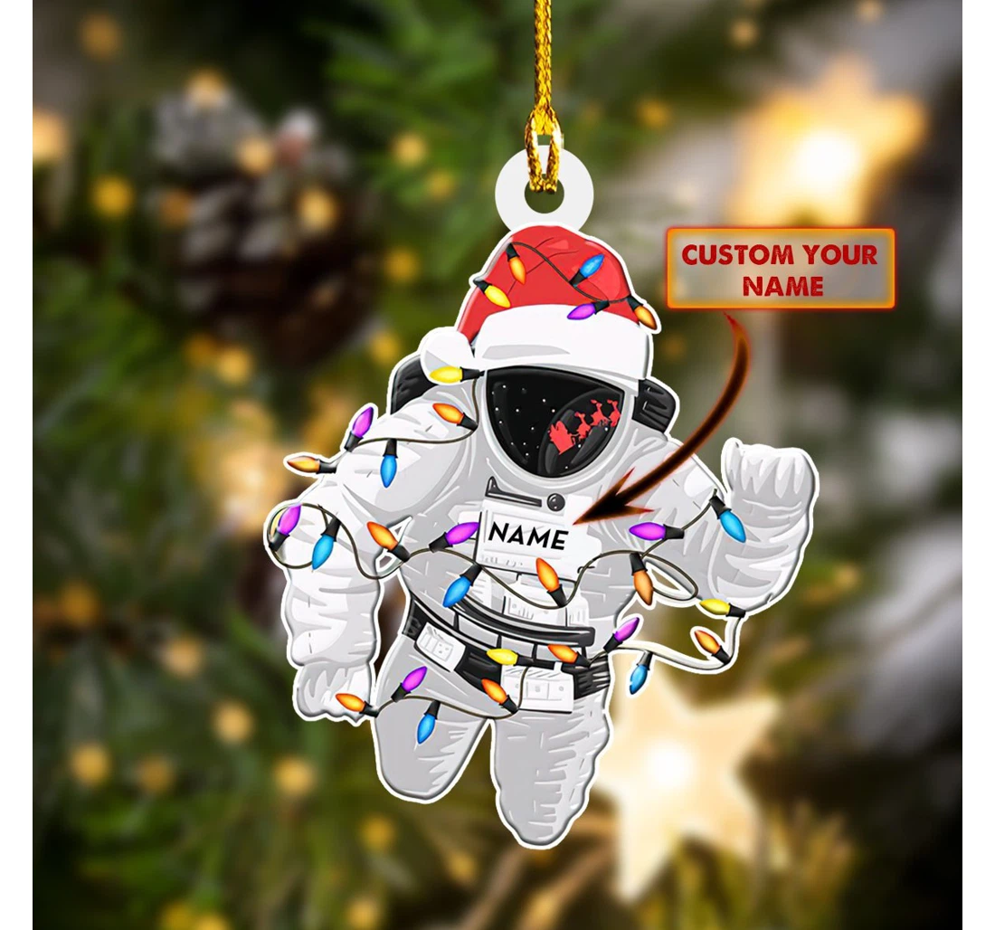 Astronaut Custom Shaped Ornament MDF Ornament