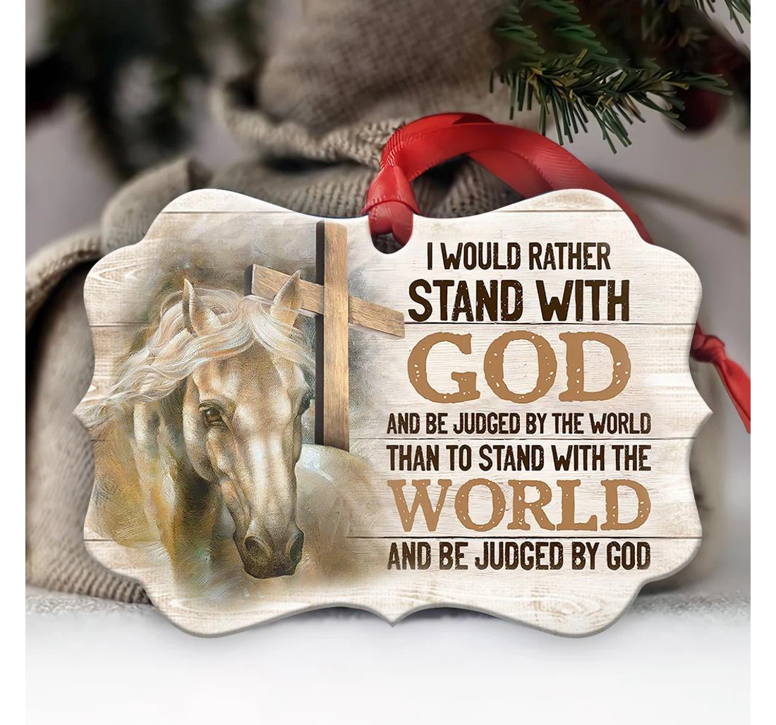 Horse Faith Ornament MDF Ornament