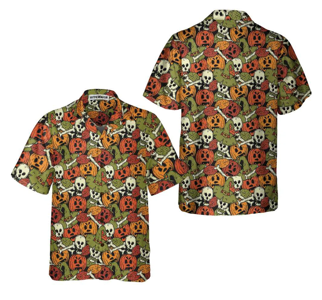 Personalized Halloween Is Coming Funny Halloween Best Gift Halloween Hawaiian Shirt, Button Up Aloha Shirt For Men, Women