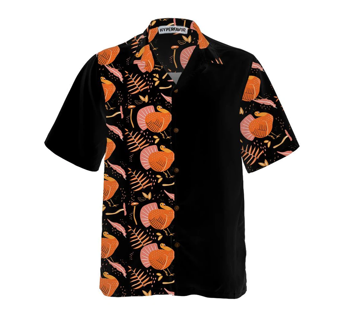 Personalized Happy Thanksgiving Day Thanksgiving Gobble Gift Thanksgiving Day Hawaiian Shirt, Button Up Aloha Shirt For Men, Women