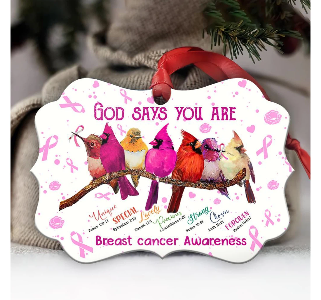 Cardinal Faith Brc Dngb2210002z Ornament MDF Ornament