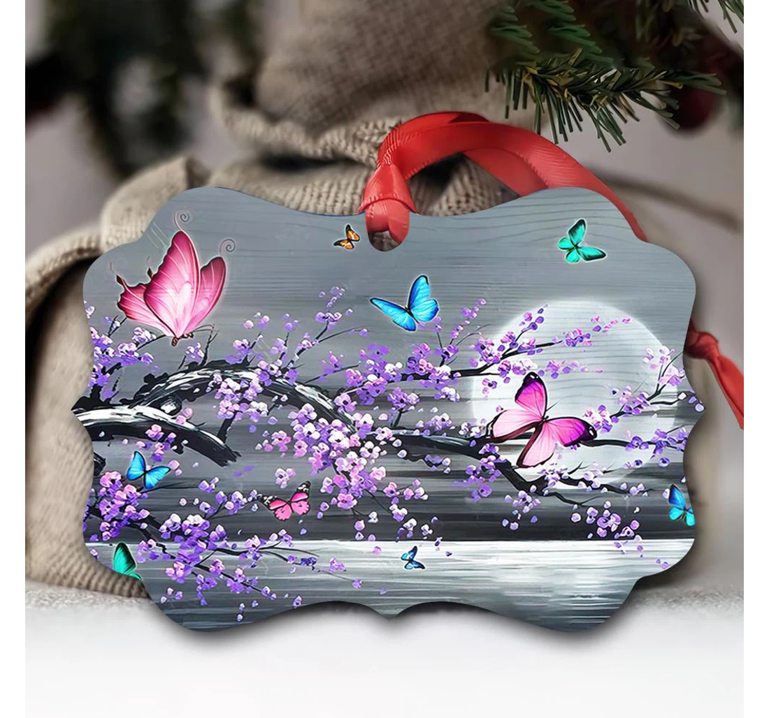 Butterfly Moon Branch Acaa2010001z Ornament MDF Ornament