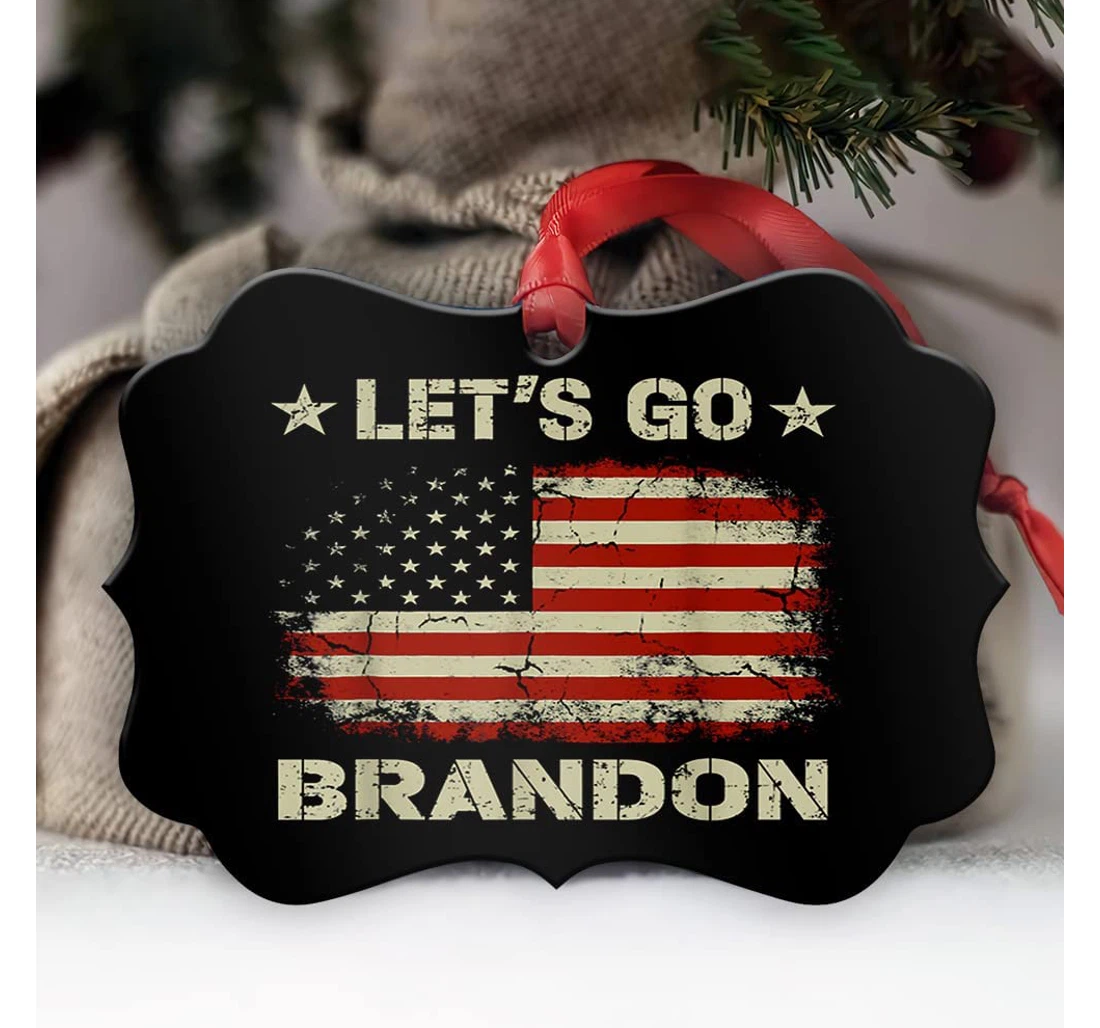 Lets Go Brandon Abqz2110100z Ornament MDF Ornament