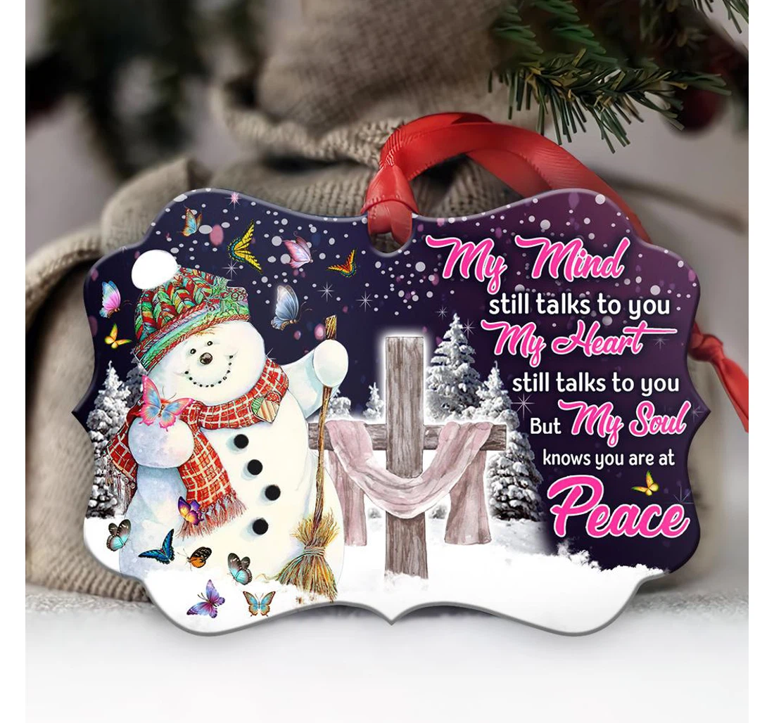 Snowman Memorial Hhqz1910012z Ornament MDF Ornament