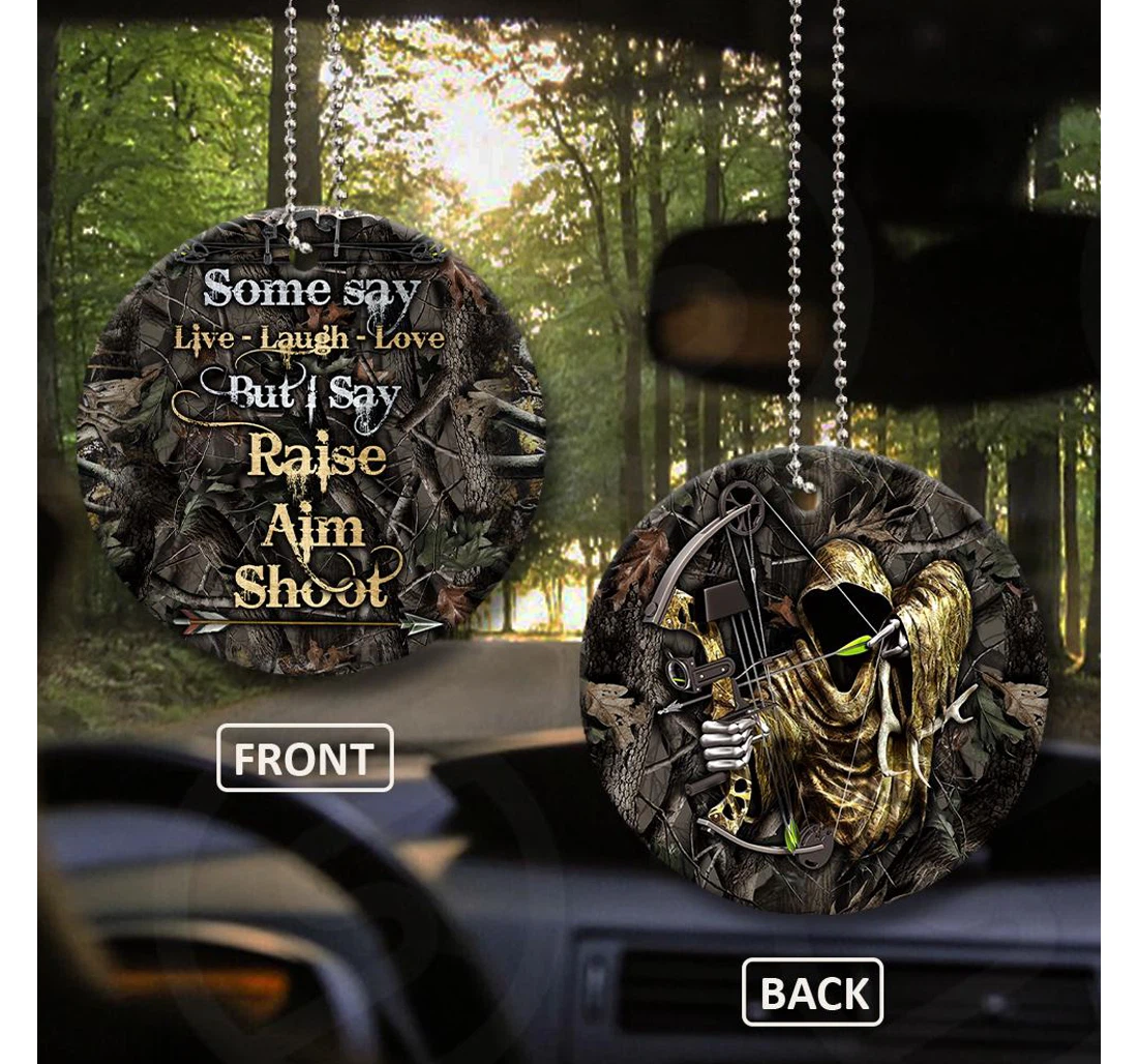 Hunting Passion Adaa0710001z Circle Ornament MDF Ornament