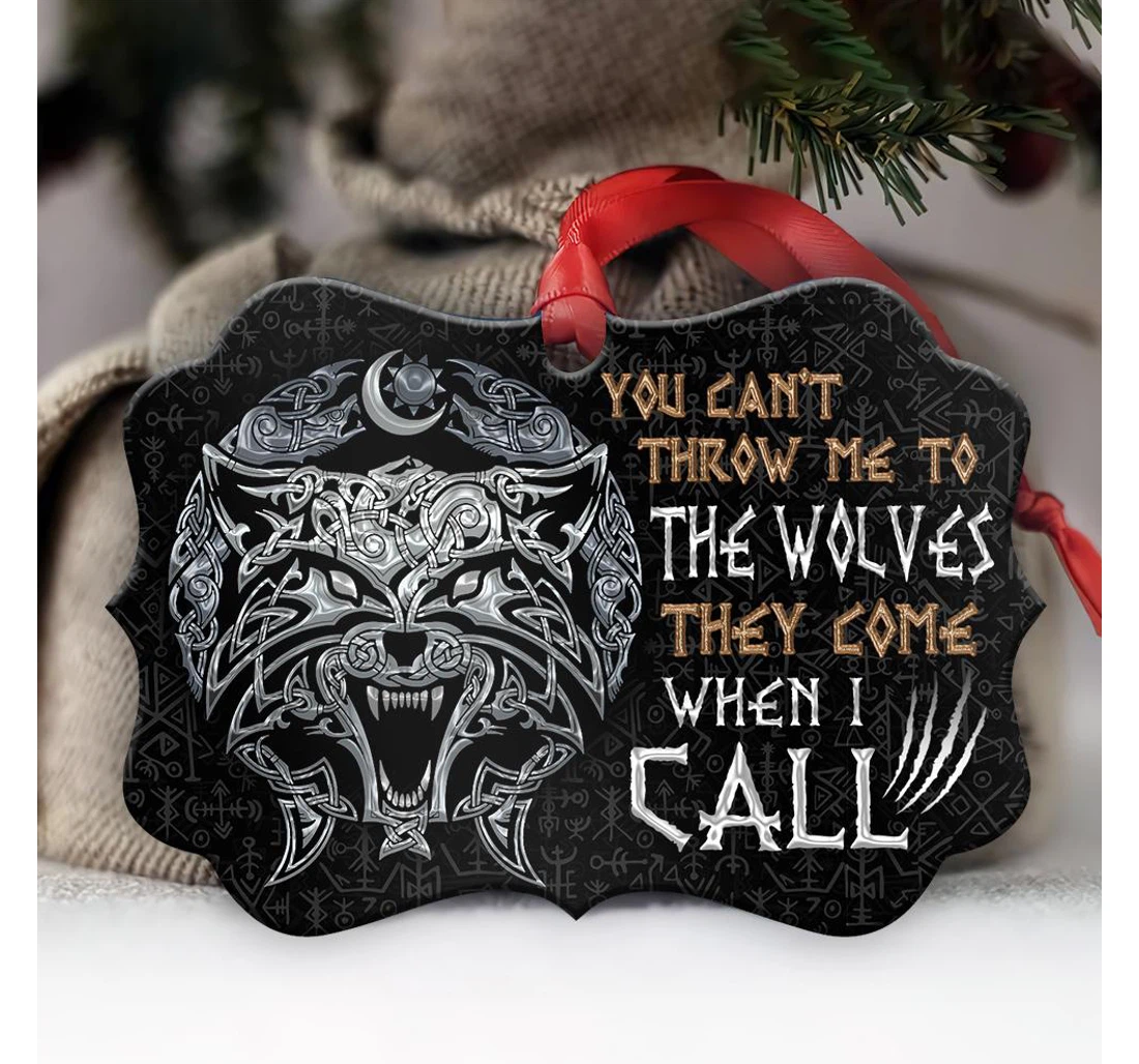 Wolf Viking Anqz2710010z Ornament MDF Ornament