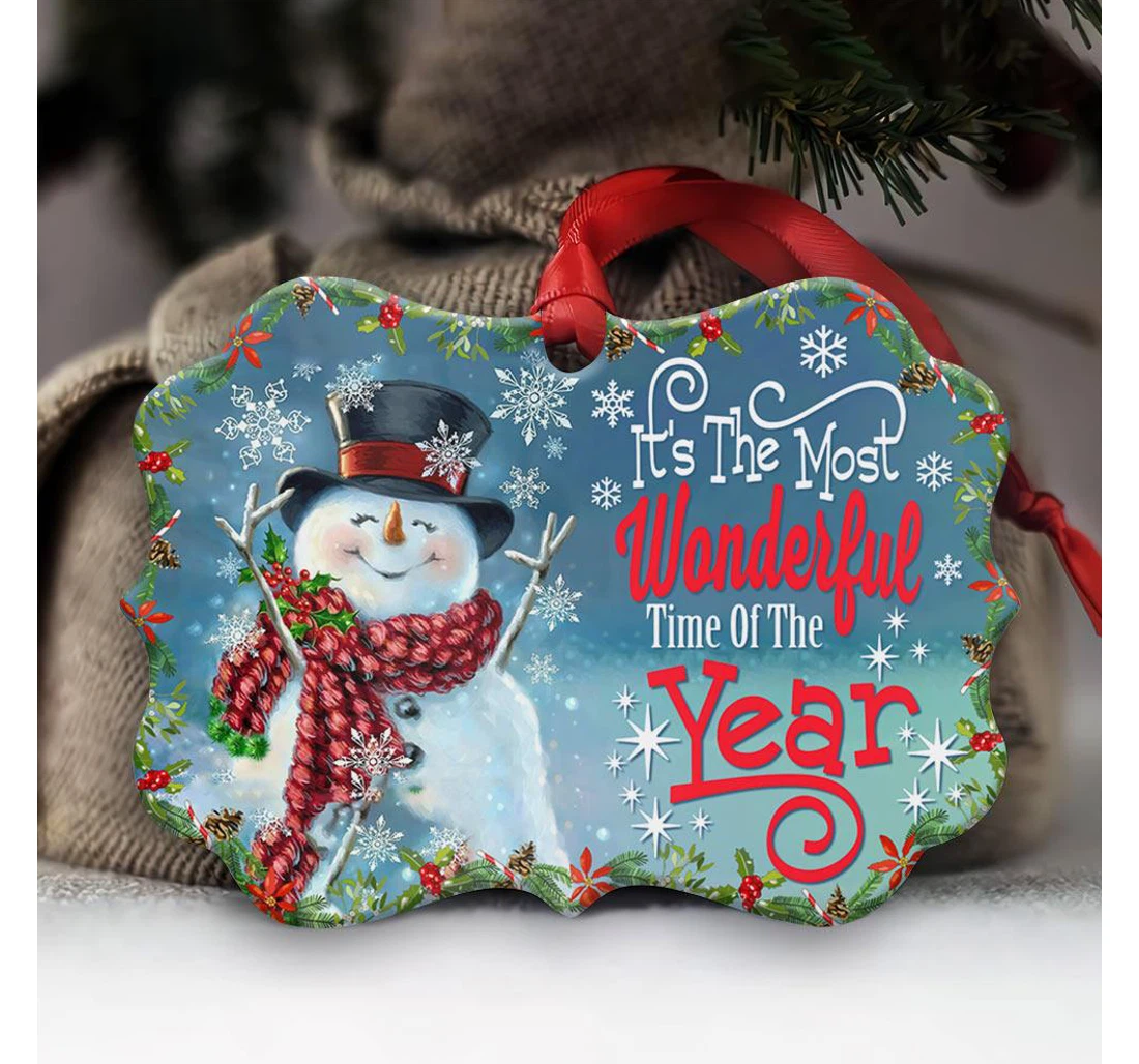 Snowman Abqz2010004z Ornament MDF Ornament
