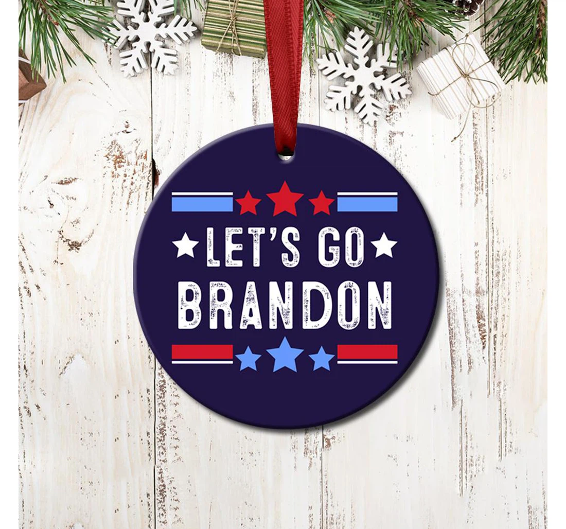 Go For Brandon Ablz2610021z Circle Ornament MDF Ornament